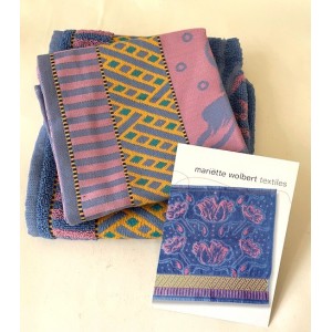Set Hand- en Theedoek - La Bomba Tulipa - Pink